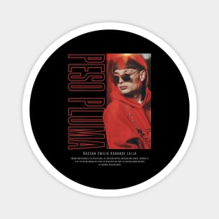 peso pluma red mexican rap Magnet